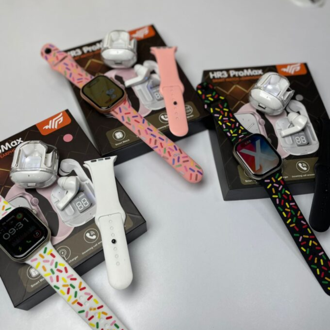 SMART WATCH HR3 PROMAX 2 EN 1